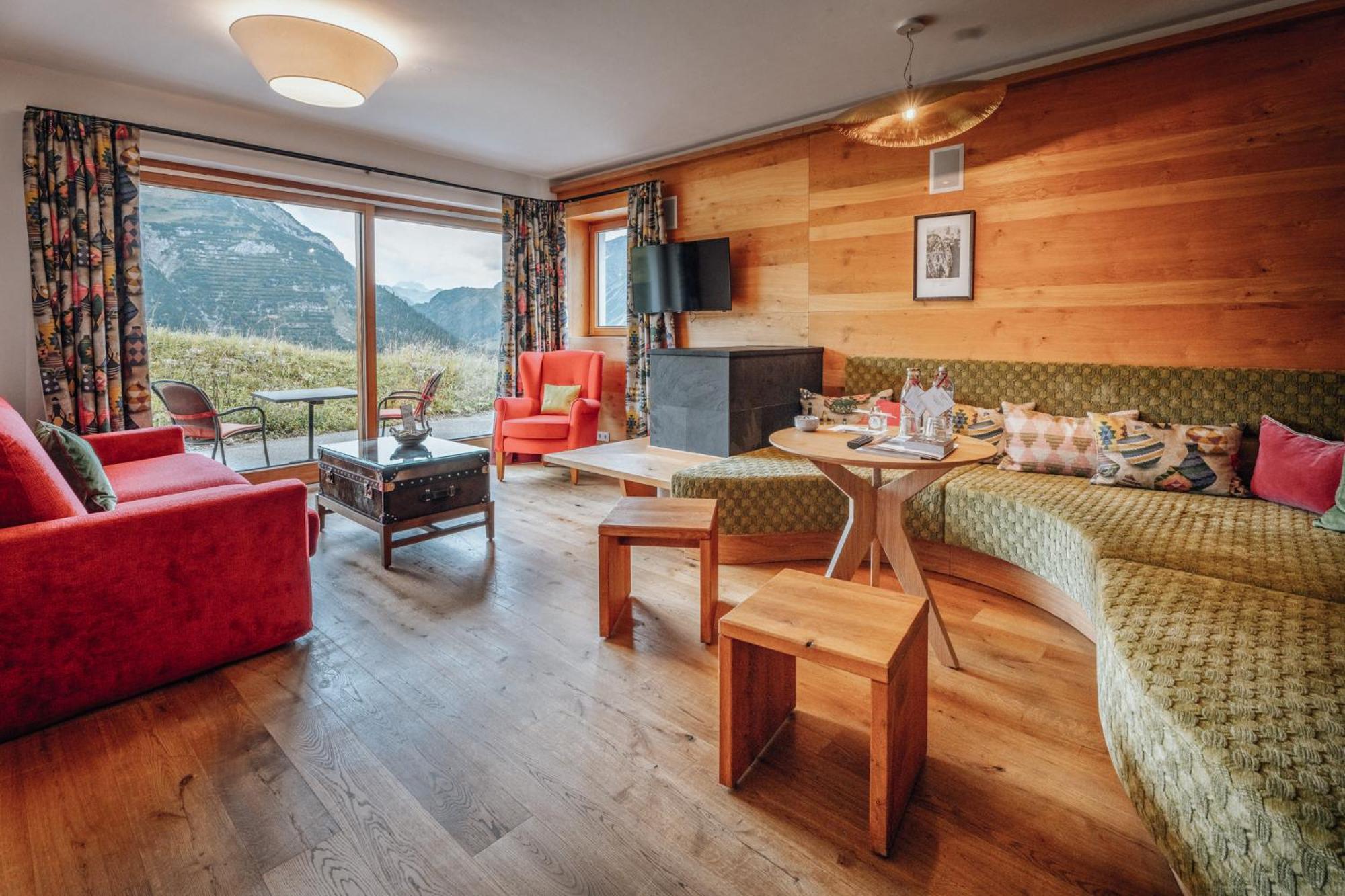 Hotel Goldener Berg Lech am Arlberg Exterior foto