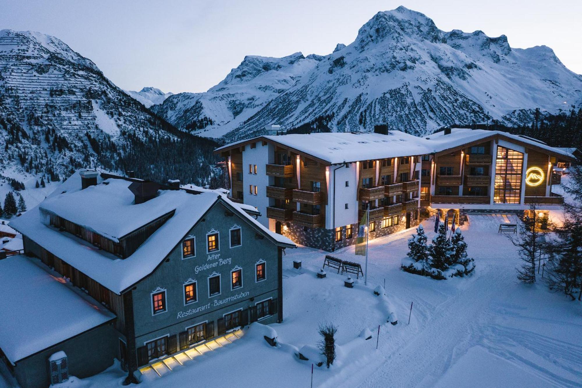 Hotel Goldener Berg Lech am Arlberg Exterior foto