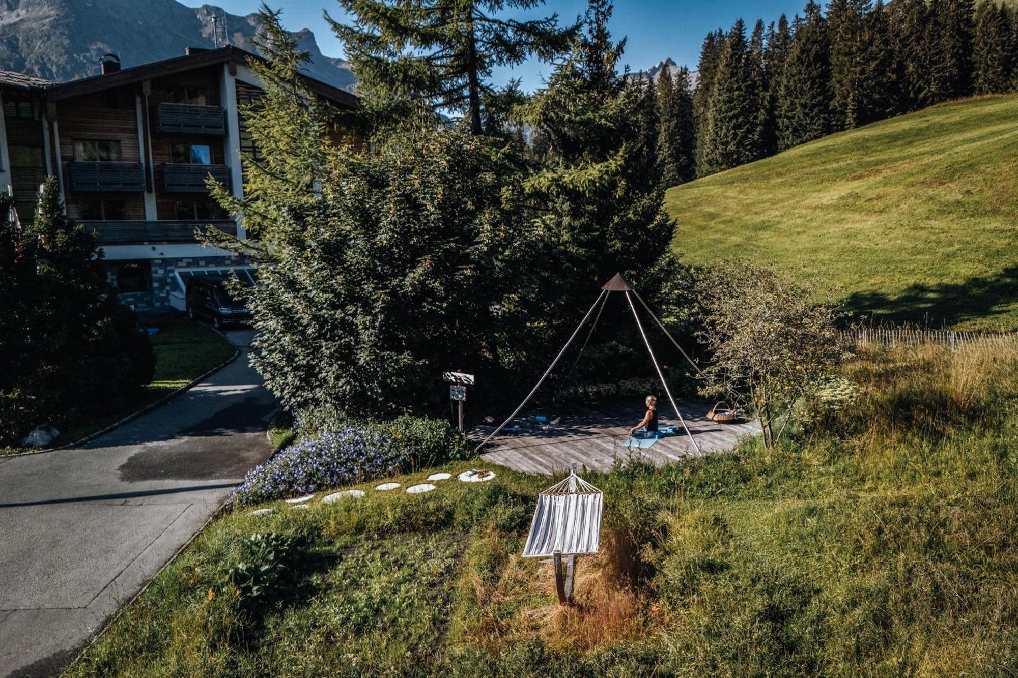 Hotel Goldener Berg Lech am Arlberg Exterior foto