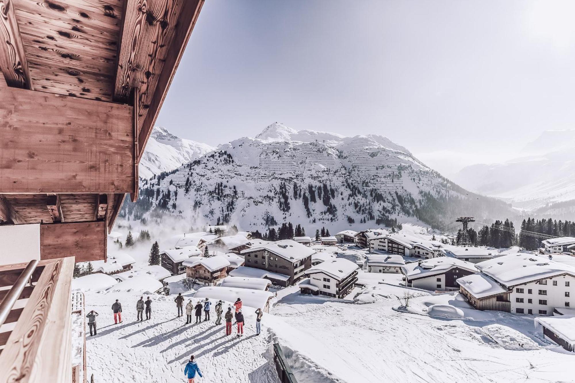 Hotel Goldener Berg Lech am Arlberg Exterior foto