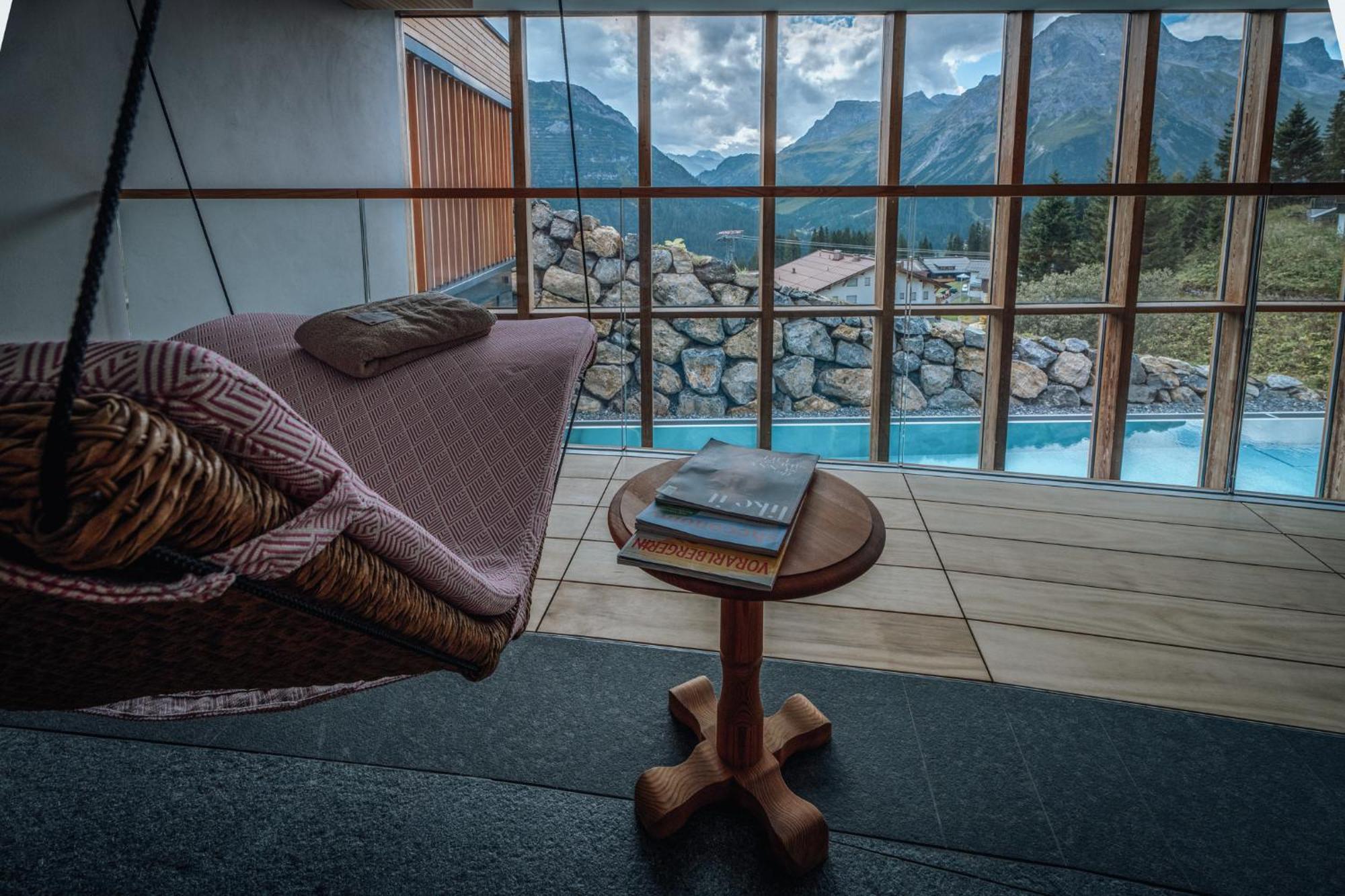 Hotel Goldener Berg Lech am Arlberg Exterior foto