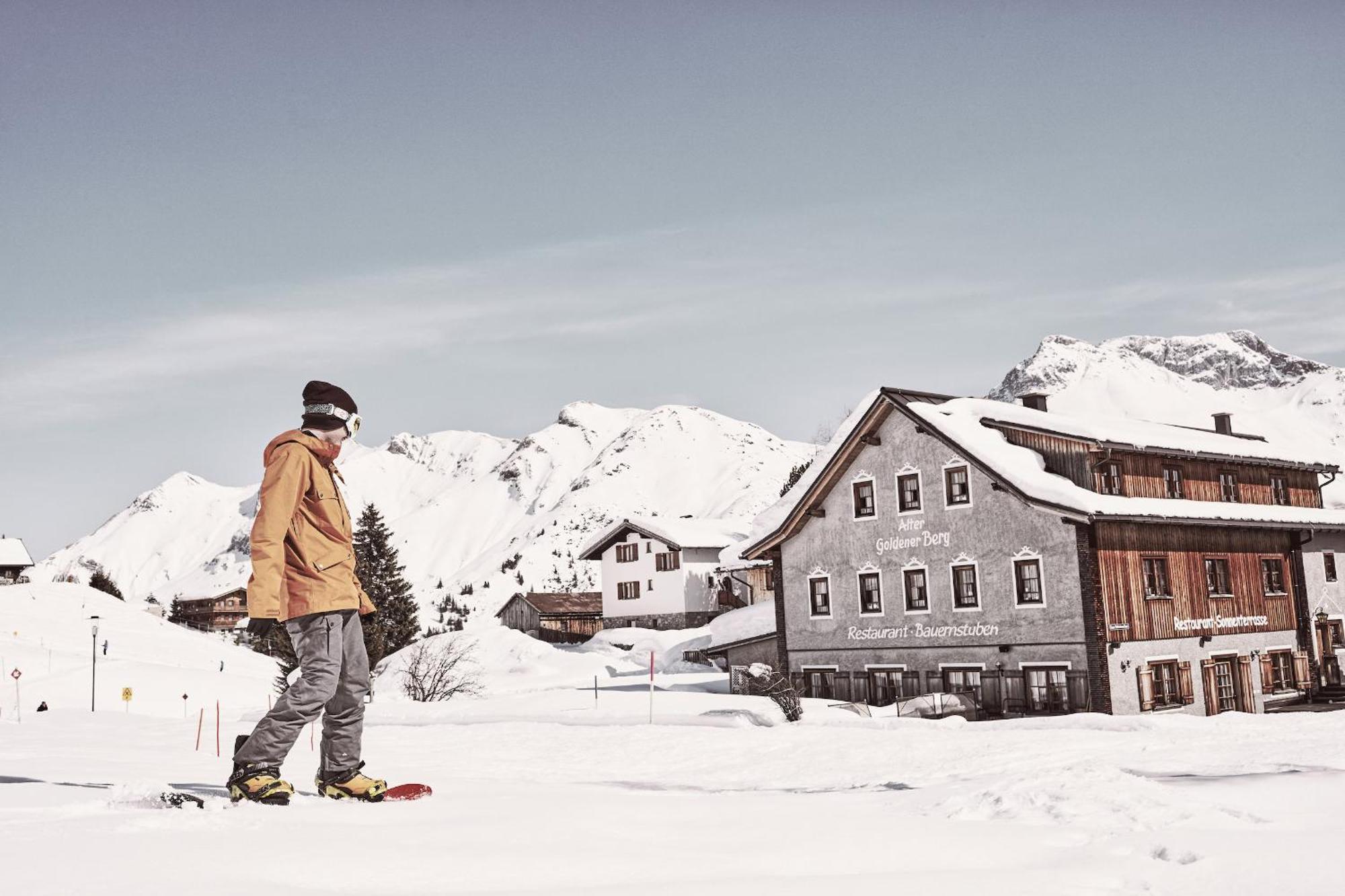 Hotel Goldener Berg Lech am Arlberg Exterior foto